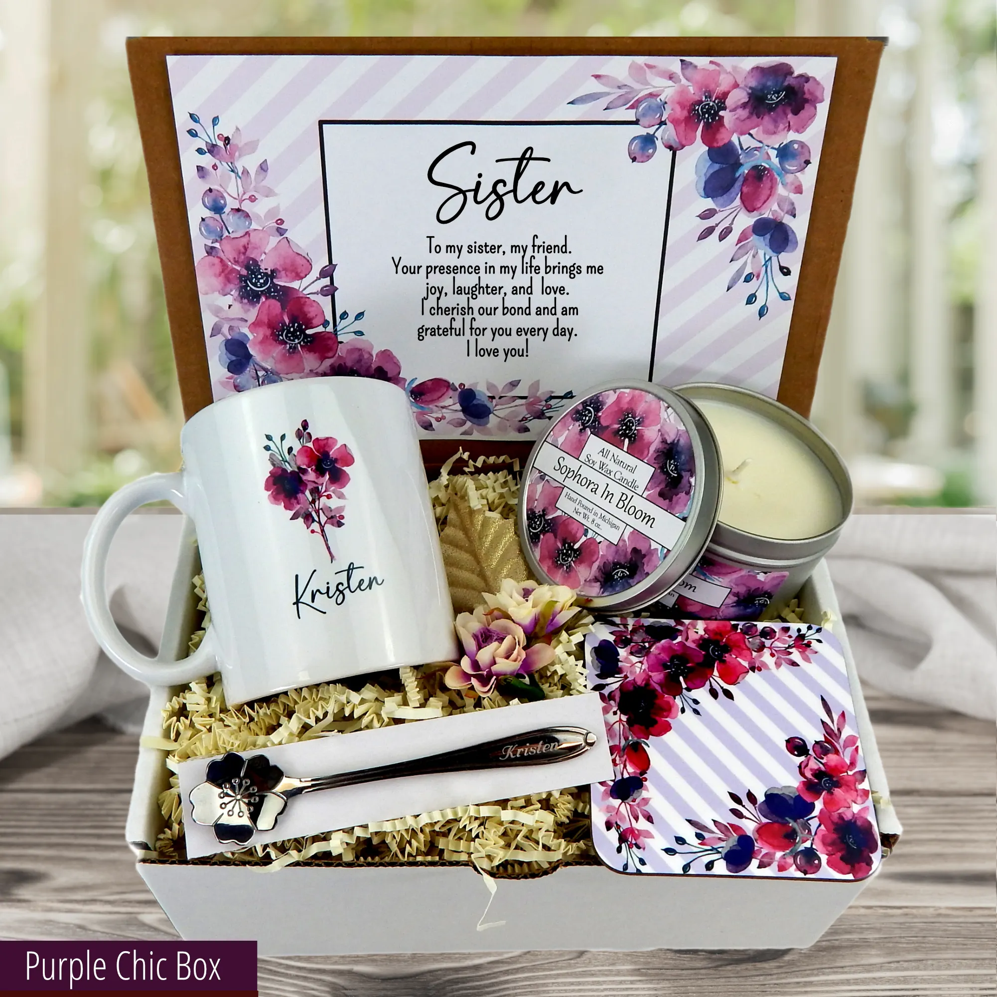 Gift for Sisters Birthday - Meaningful Sister Care Package