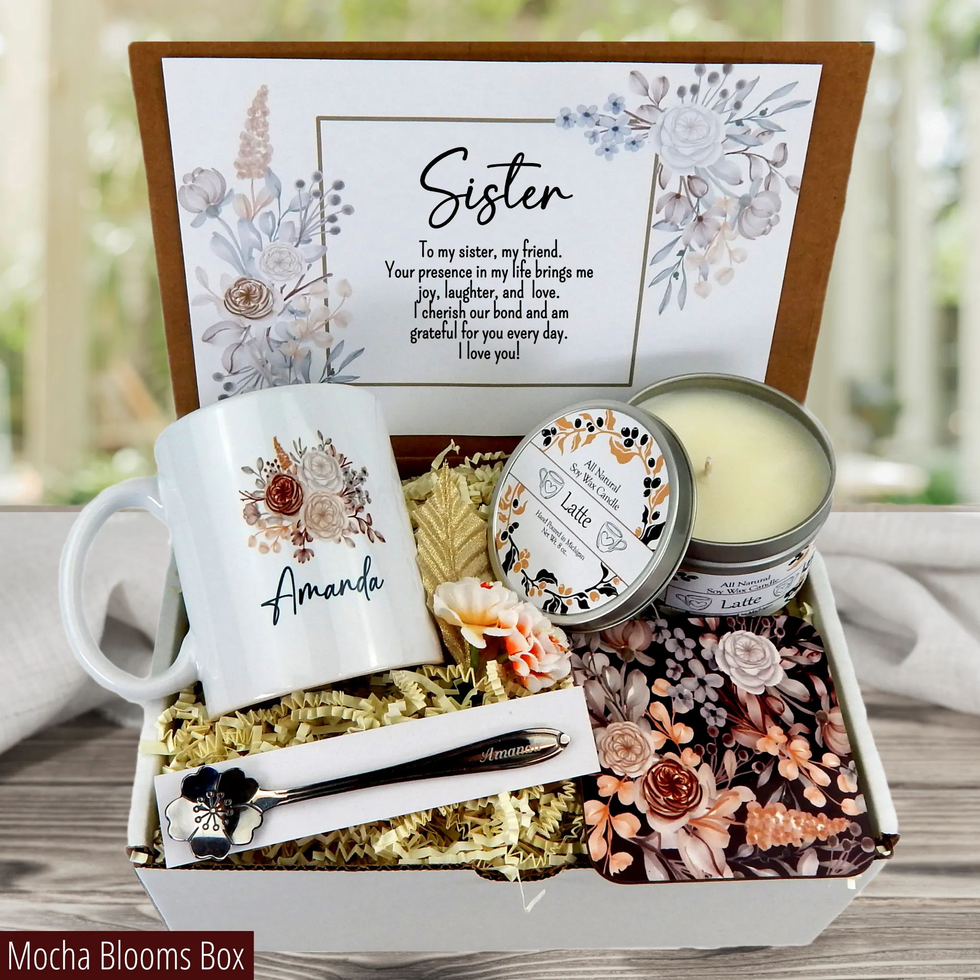 Gift for Sisters Birthday - Meaningful Sister Care Package