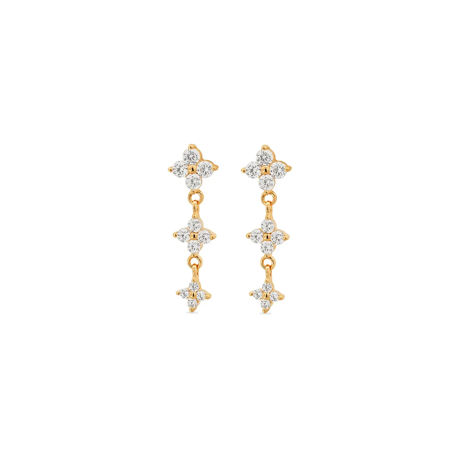 Gold Soraya Studs