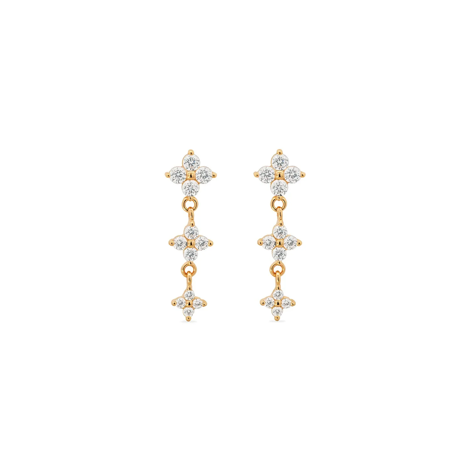 Gold Soraya Studs