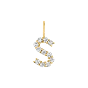 Grand Diamond Initial Charm
