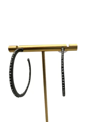 Gunmetal Hoop