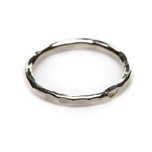 Hammered Stacking Bands