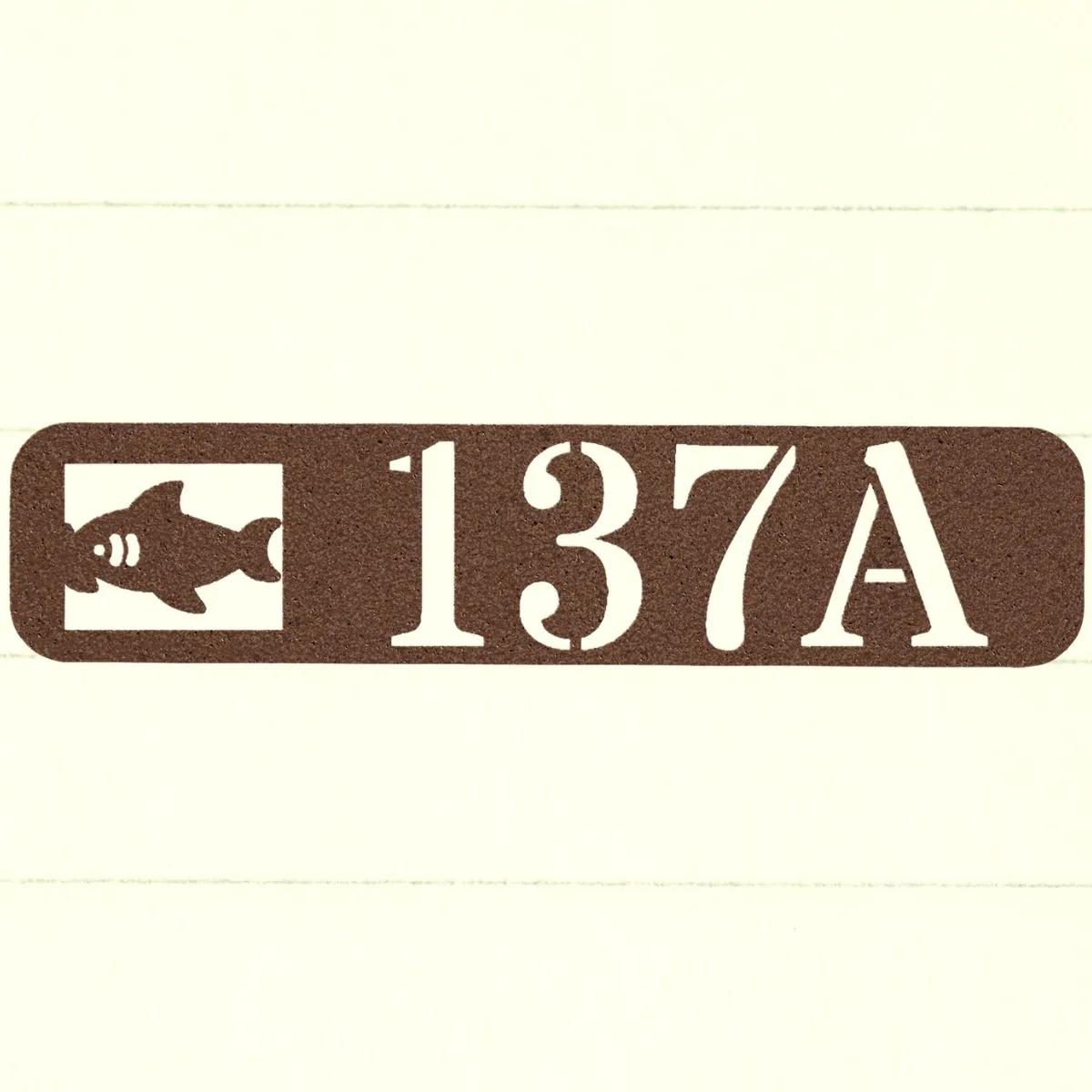Hammerhead Shark Custom Address Sign