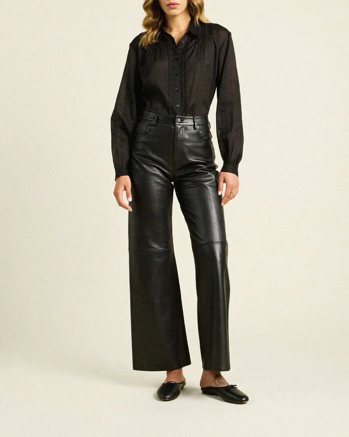 Hazel Blouse- Black