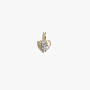 Heart Pronged Pendant - (Single)