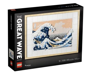 Hokusai The Great Wave Lego Art