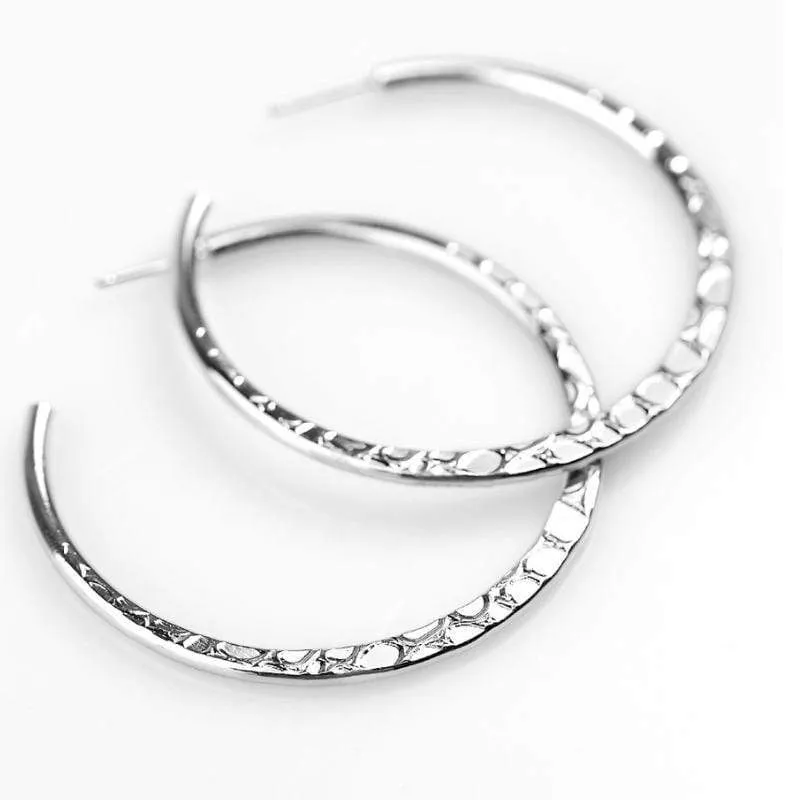 Hoop Honcho Silver Hoop Earrings