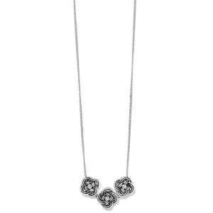 Interlok Trio Petite Necklace