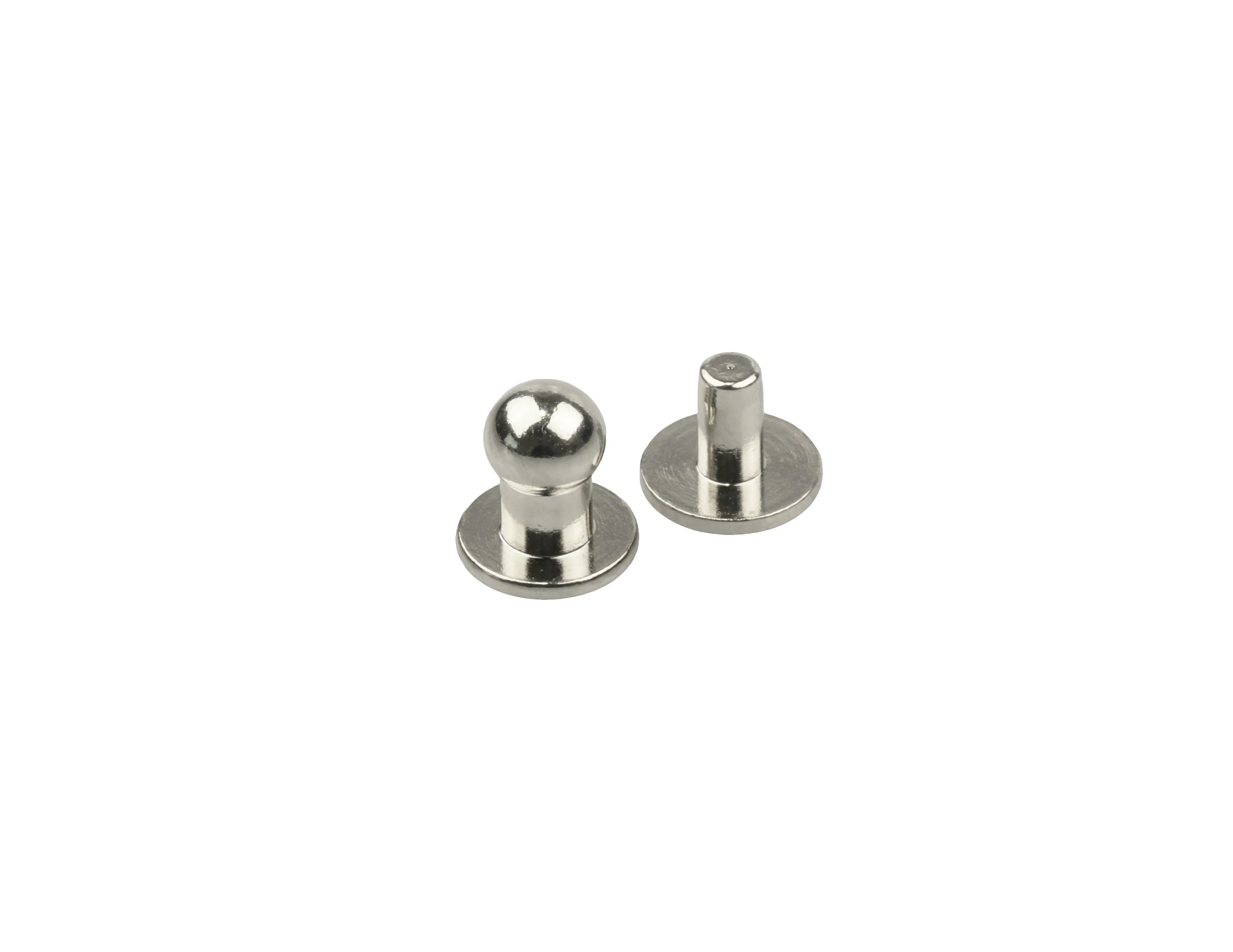 Japan Brass - "Mini" Button Studs (Solid Brass)