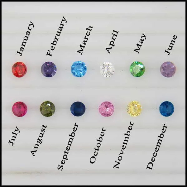 Josephine's Knot Birthstone Stacking Ring