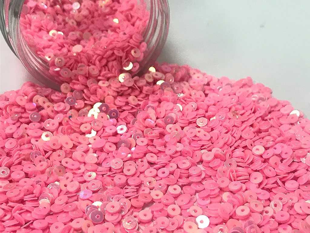 Light Pink Lustre Circular Sequins(Wholesale)