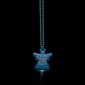 Light Up Angel Necklaces