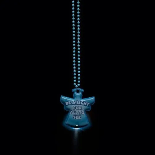 Light Up Angel Necklaces