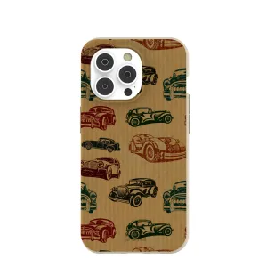 London Fog Retro Car iPhone 14 Pro Case