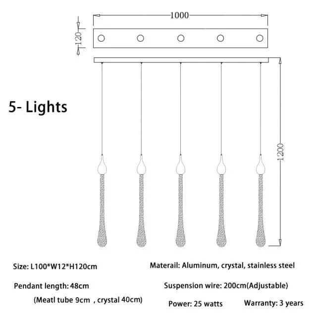 Luminaire Lustre / OPULIX