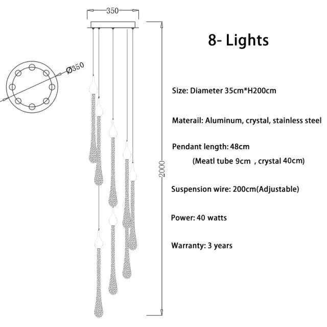 Luminaire Lustre / OPULIX