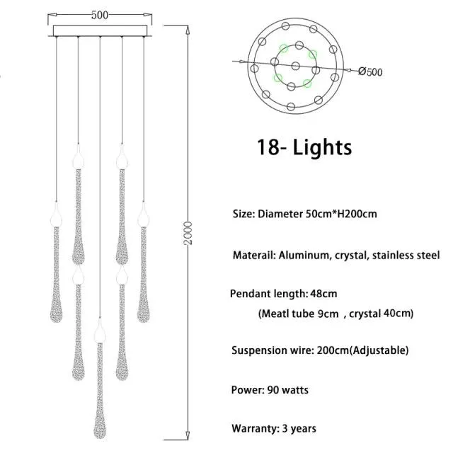 Luminaire Lustre / OPULIX
