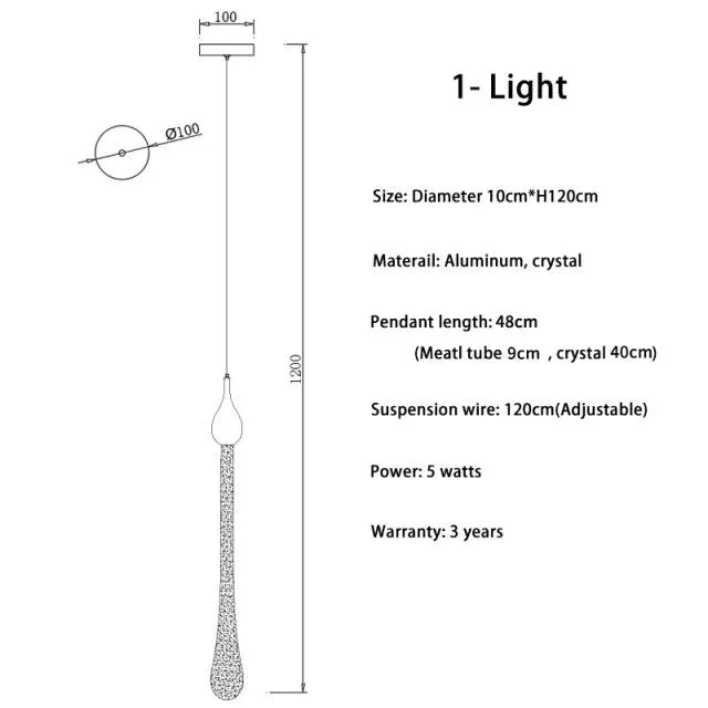 Luminaire Lustre / OPULIX