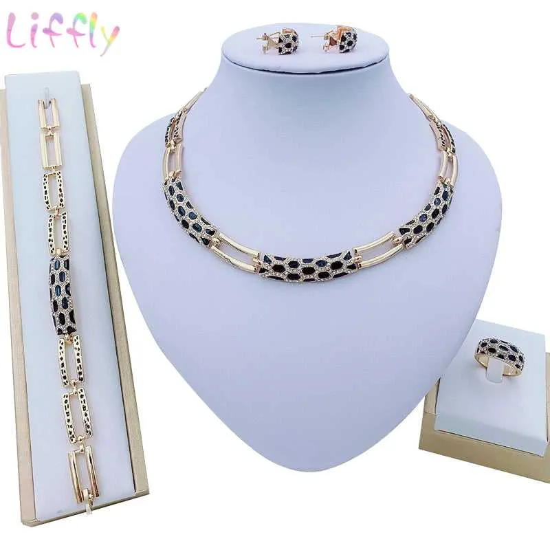 Luxury Bridal Gold Jewelry Sets