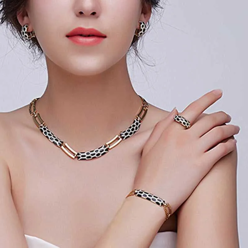 Luxury Bridal Gold Jewelry Sets