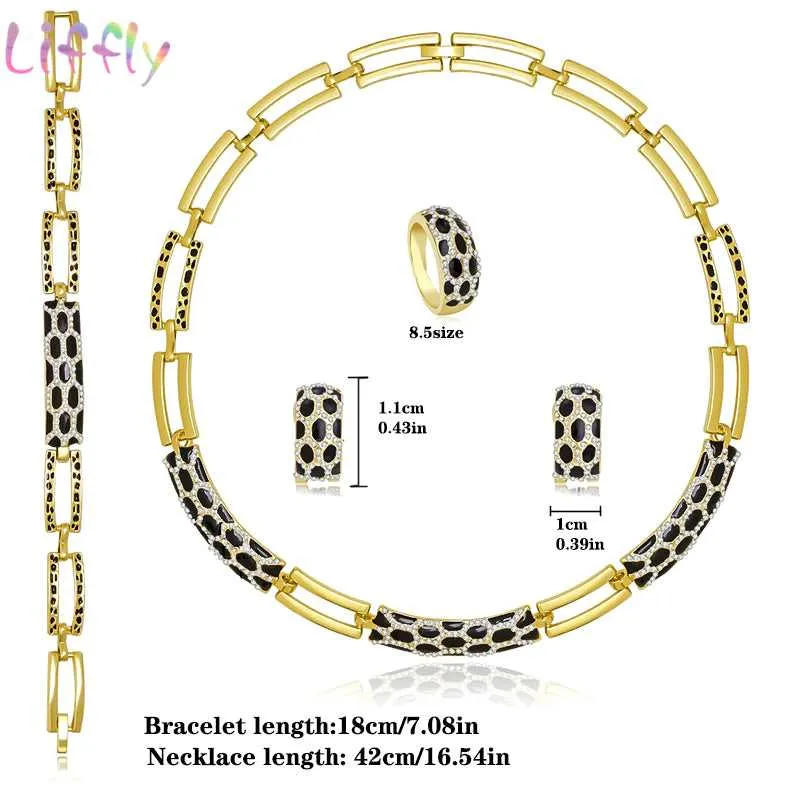 Luxury Bridal Gold Jewelry Sets
