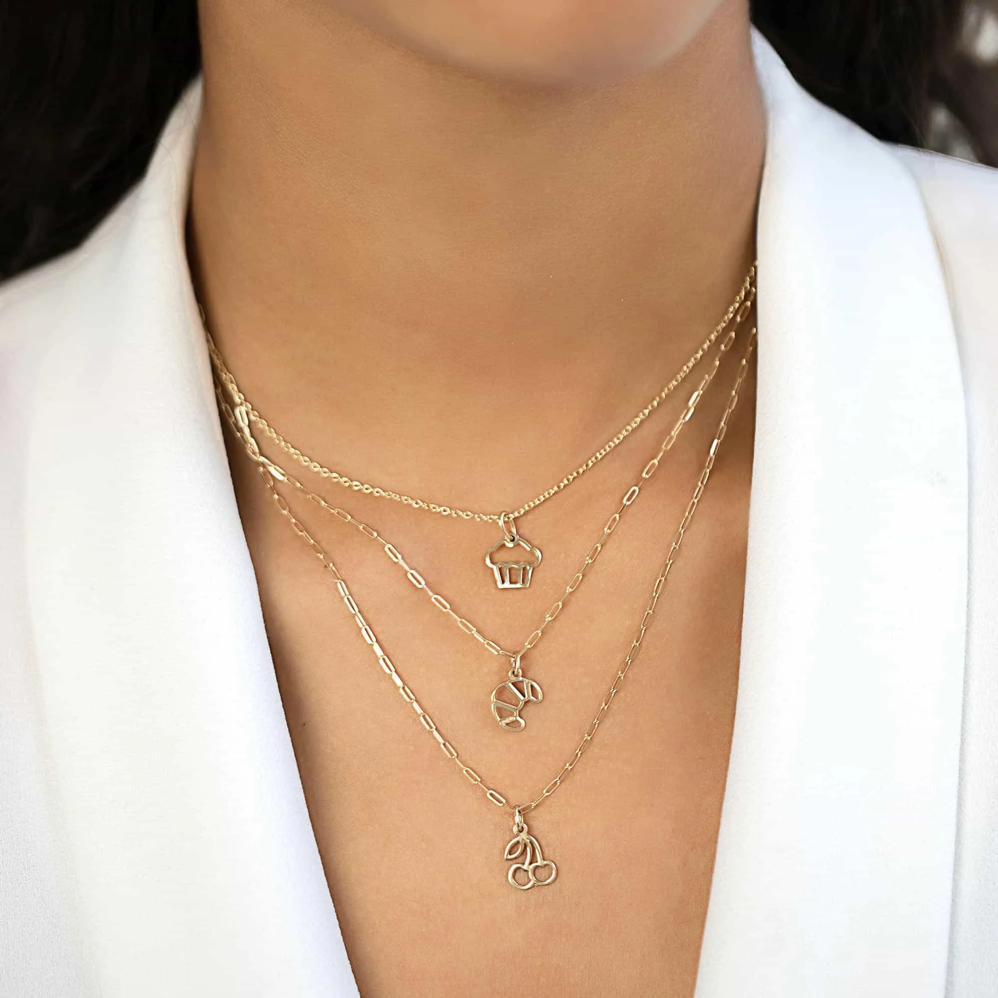 Mini Croissant Charm