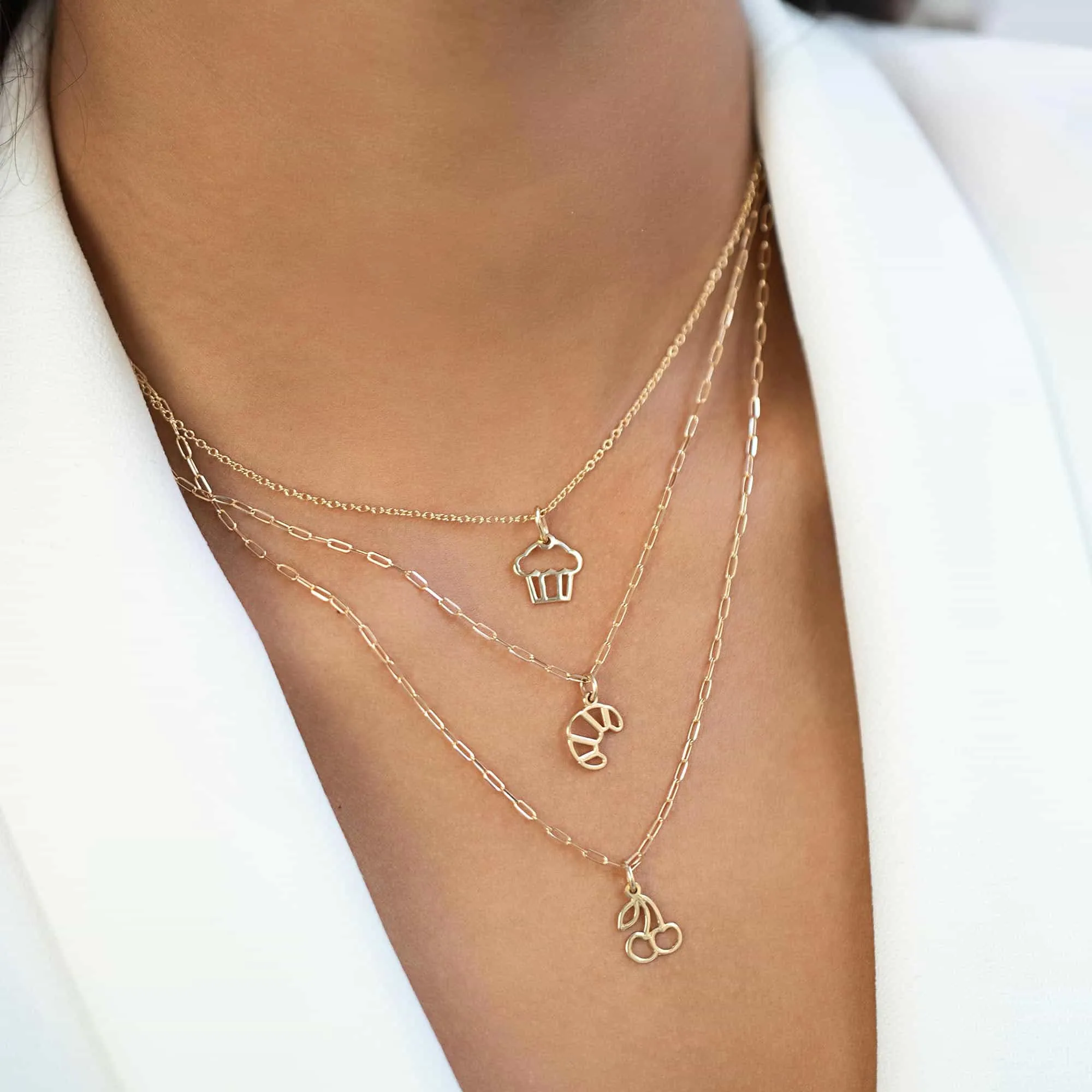 Mini Croissant Charm