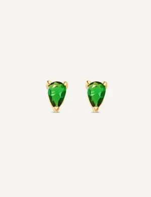 Natalie Emerald Studs