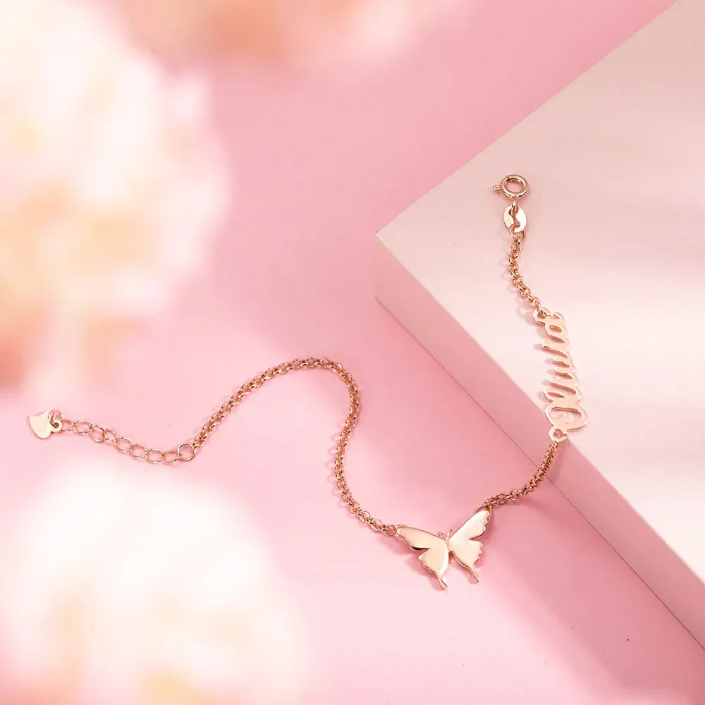 Obsessed Butterfly Anklet