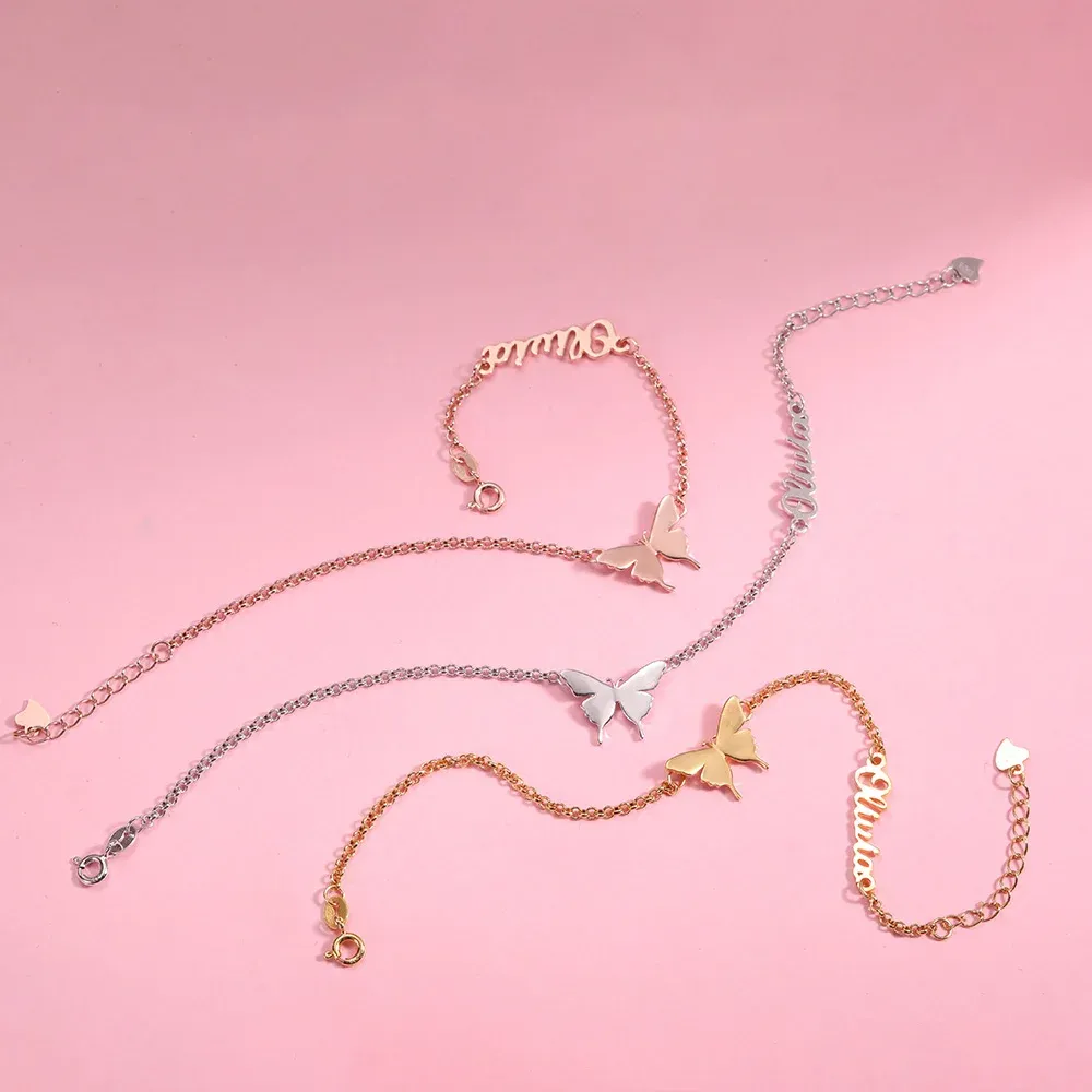 Obsessed Butterfly Anklet