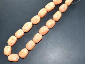 Orange Oval Agate Stones