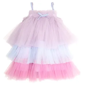 PENELOPE TULLE LAYERED DRESS