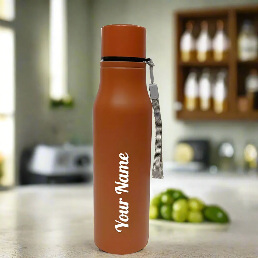 Personalized Bottle with Name for Gifting - Tan