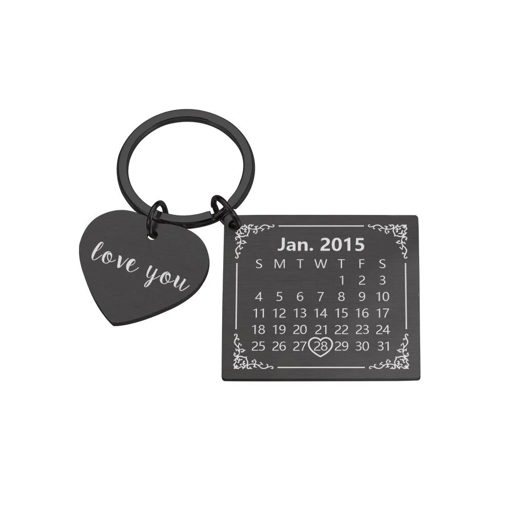 Personalized Custom Key Chain Ring