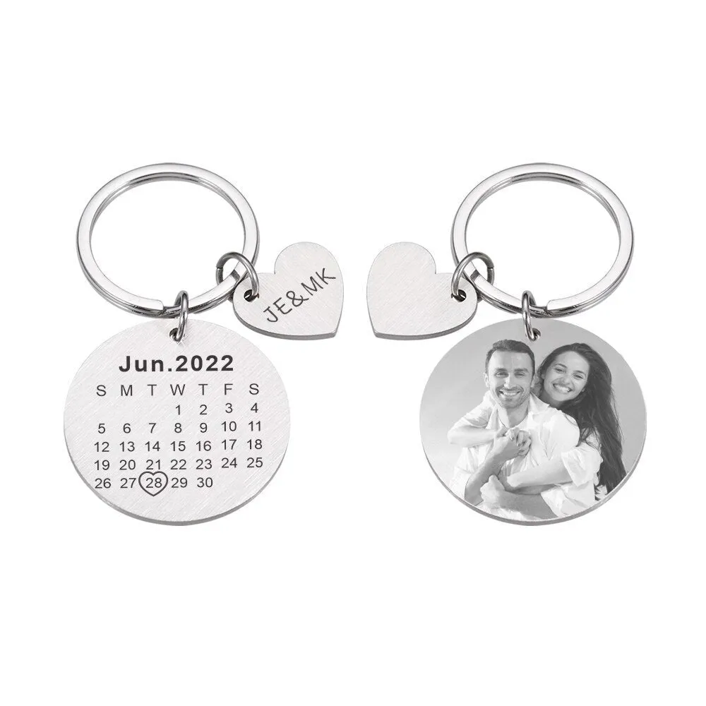Personalized Custom Key Chain Ring