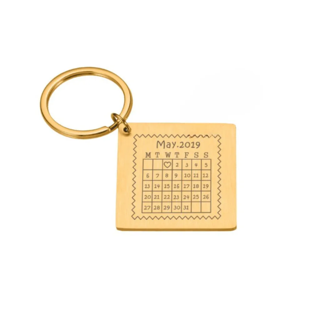 Personalized Custom Key Chain Ring
