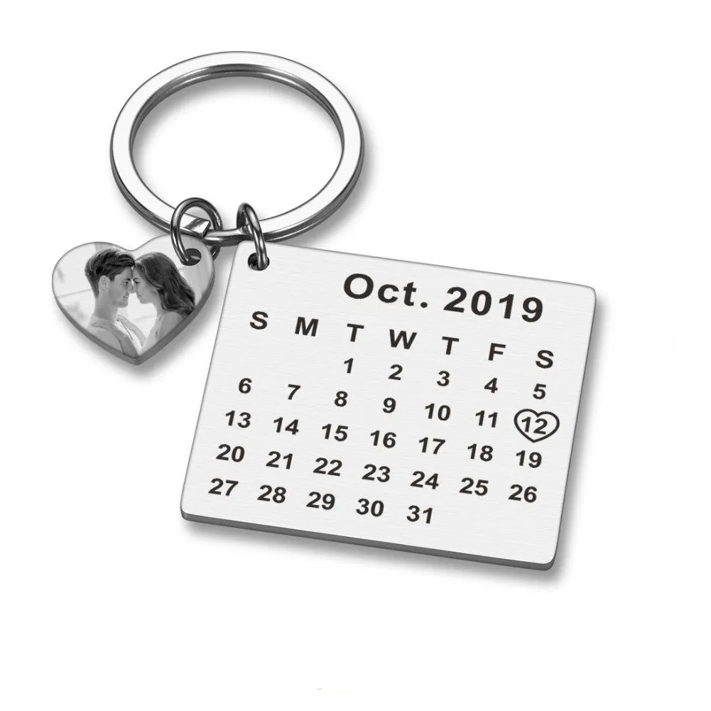 Personalized Custom Key Chain Ring