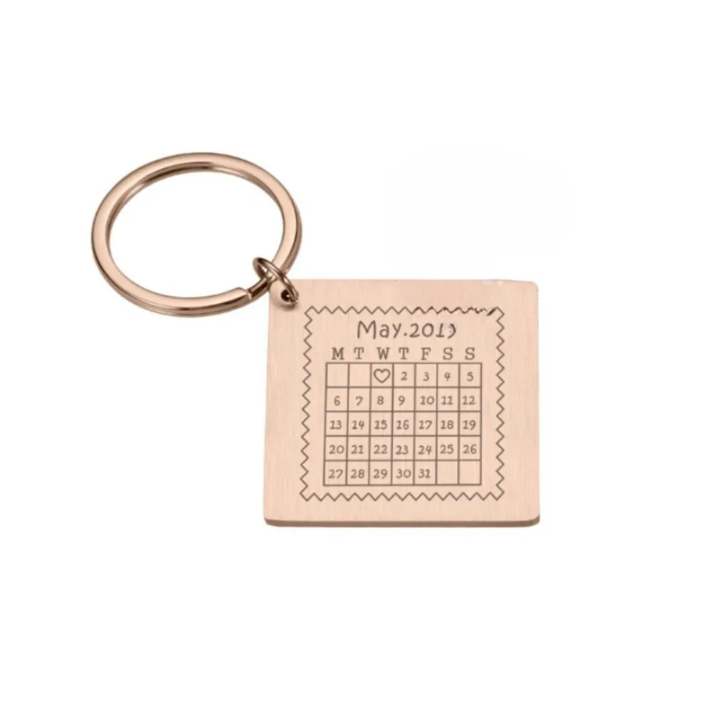 Personalized Custom Key Chain Ring