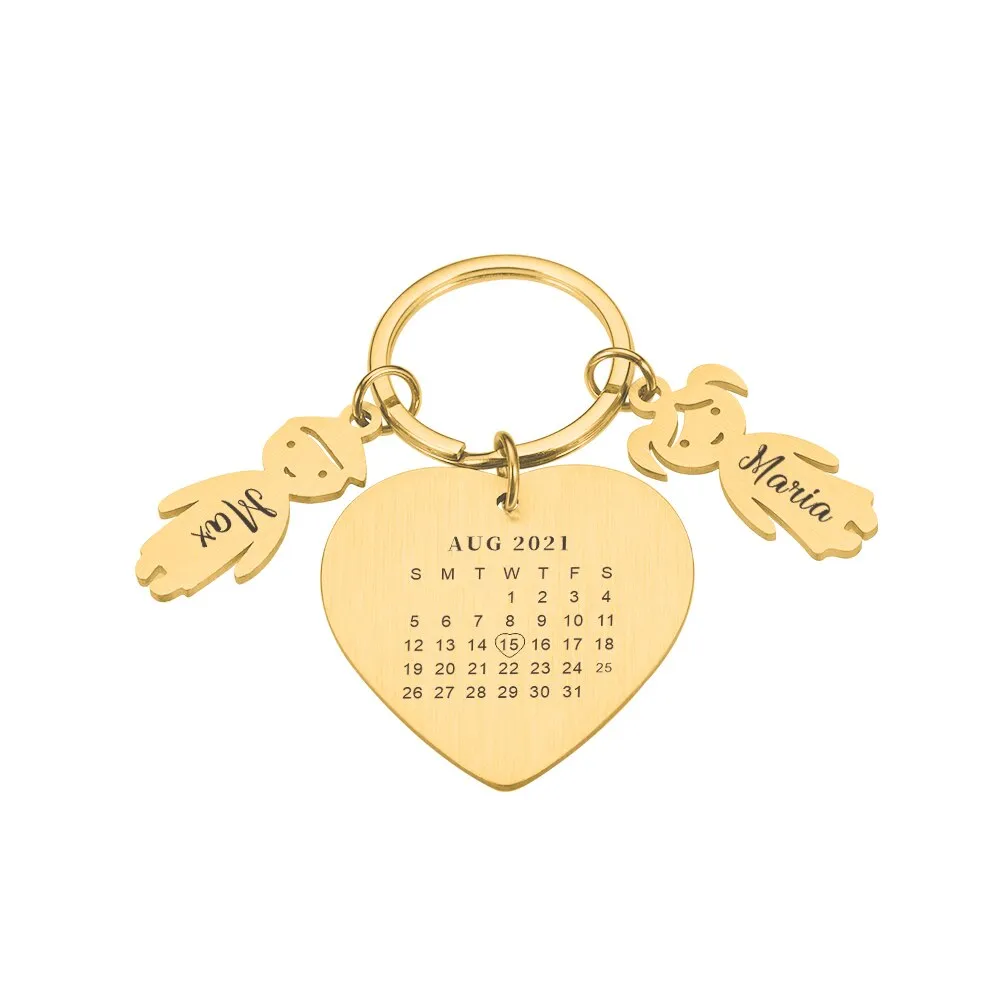 Personalized Custom Key Chain Ring