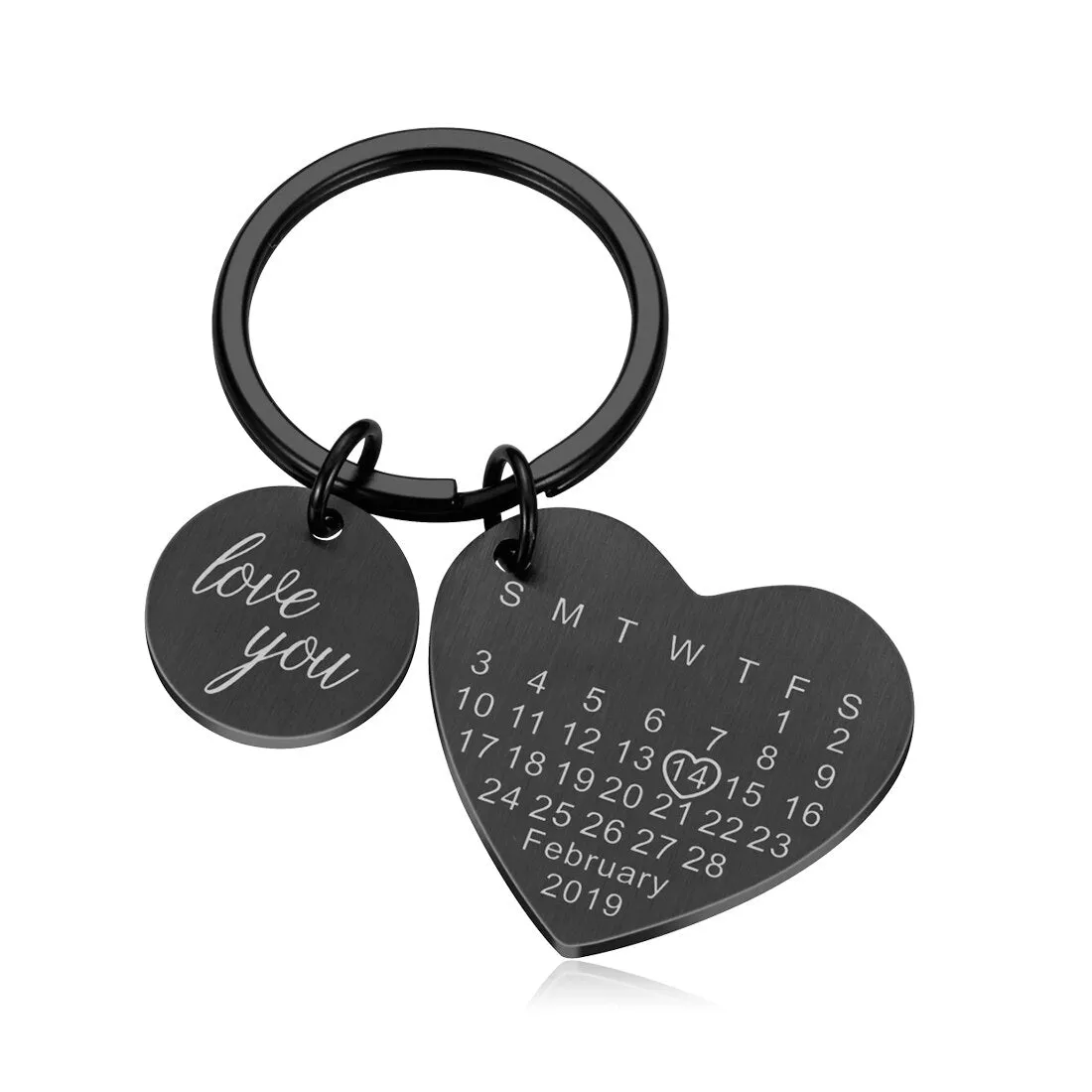 Personalized Custom Key Chain Ring