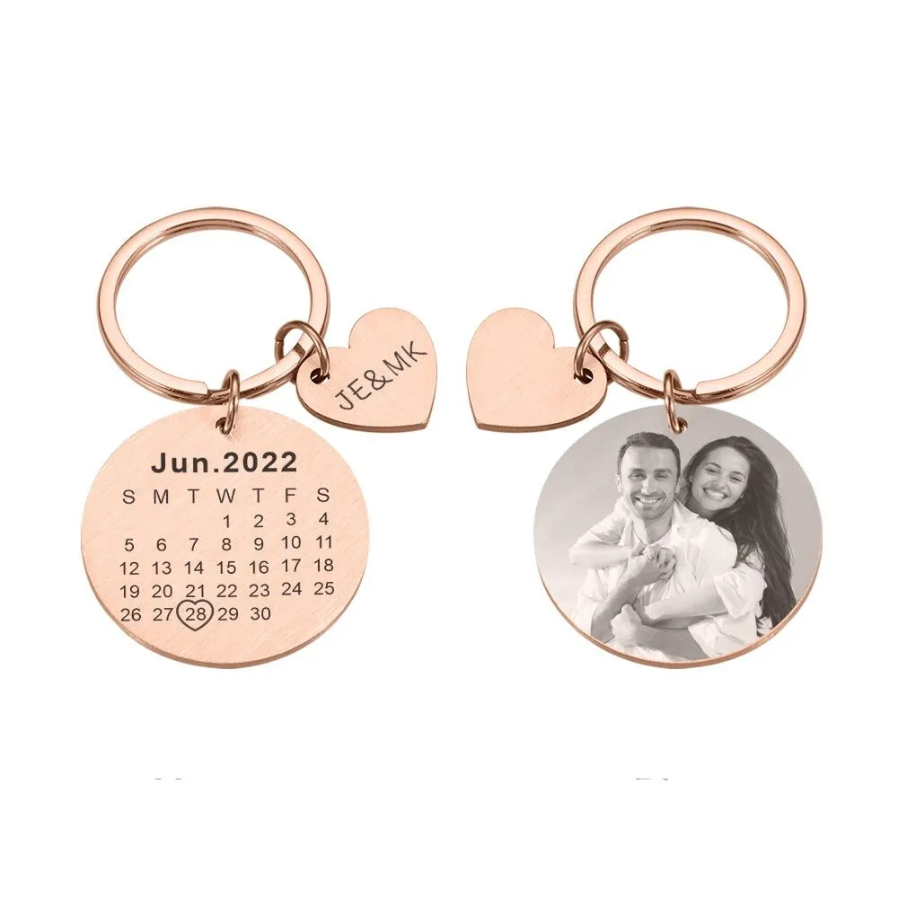 Personalized Custom Key Chain Ring