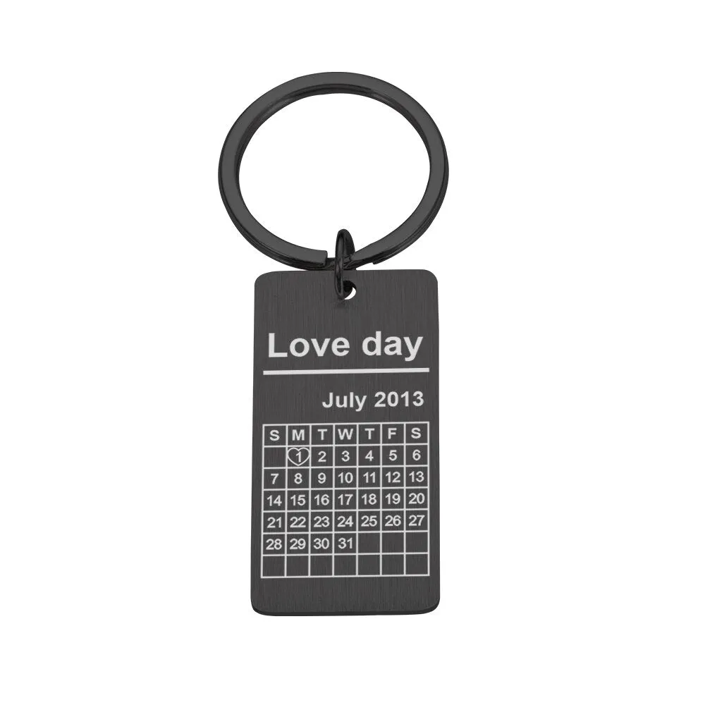 Personalized Custom Key Chain Ring