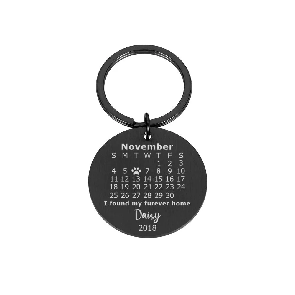 Personalized Custom Key Chain Ring