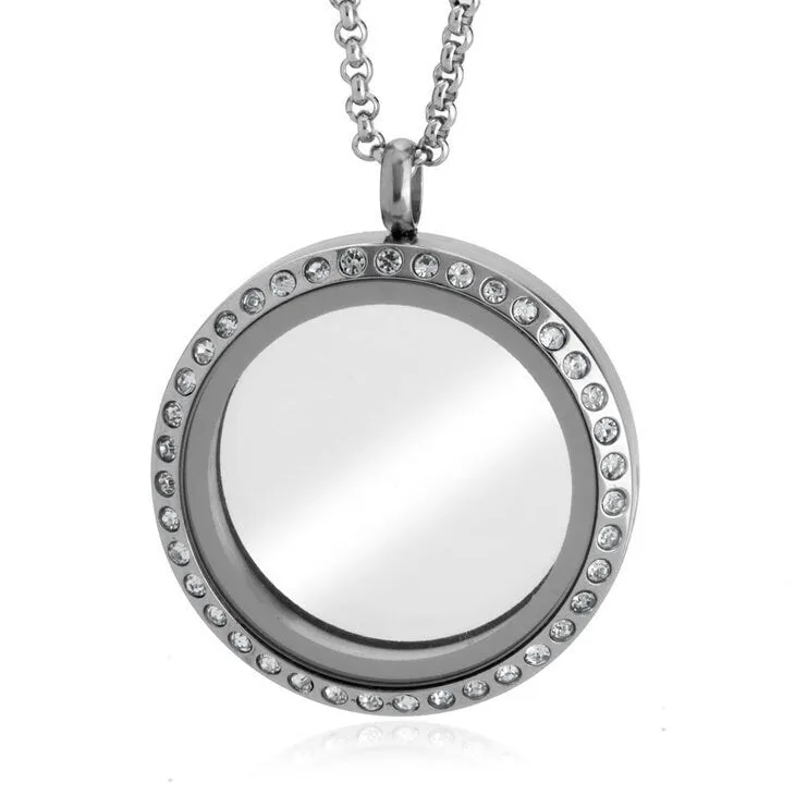 Personalized Round Floating Charms Pendant,Stainless Steel,Mother&#39;s Day Gift,Birthday gift,Mom gifts,gifts for her,pendant-charms only gift