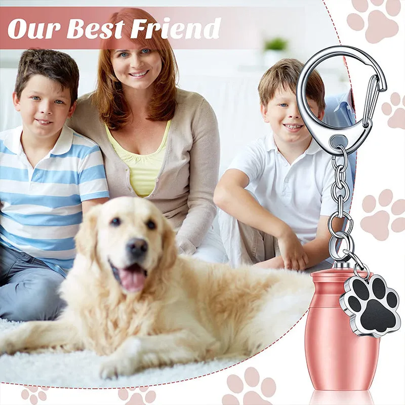 Pet Memorial Gift Dog Loss Gift Custom Urn Keychain