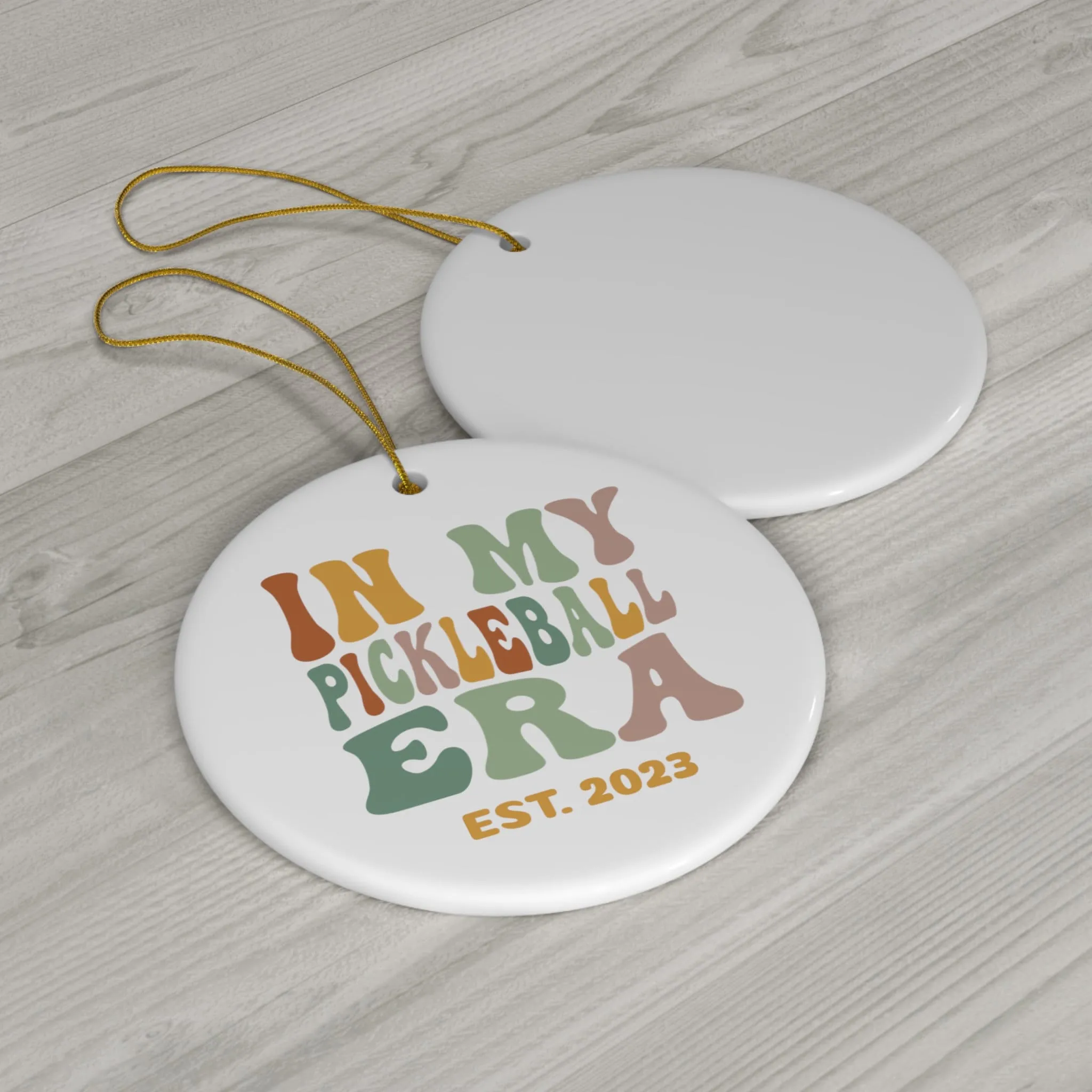 Pickleball Obsessed 2023 Christmas Ornament, In My Pickleball Era Ornament Est 2023, Gift for Pickleball Teammate, Pickleball Friend