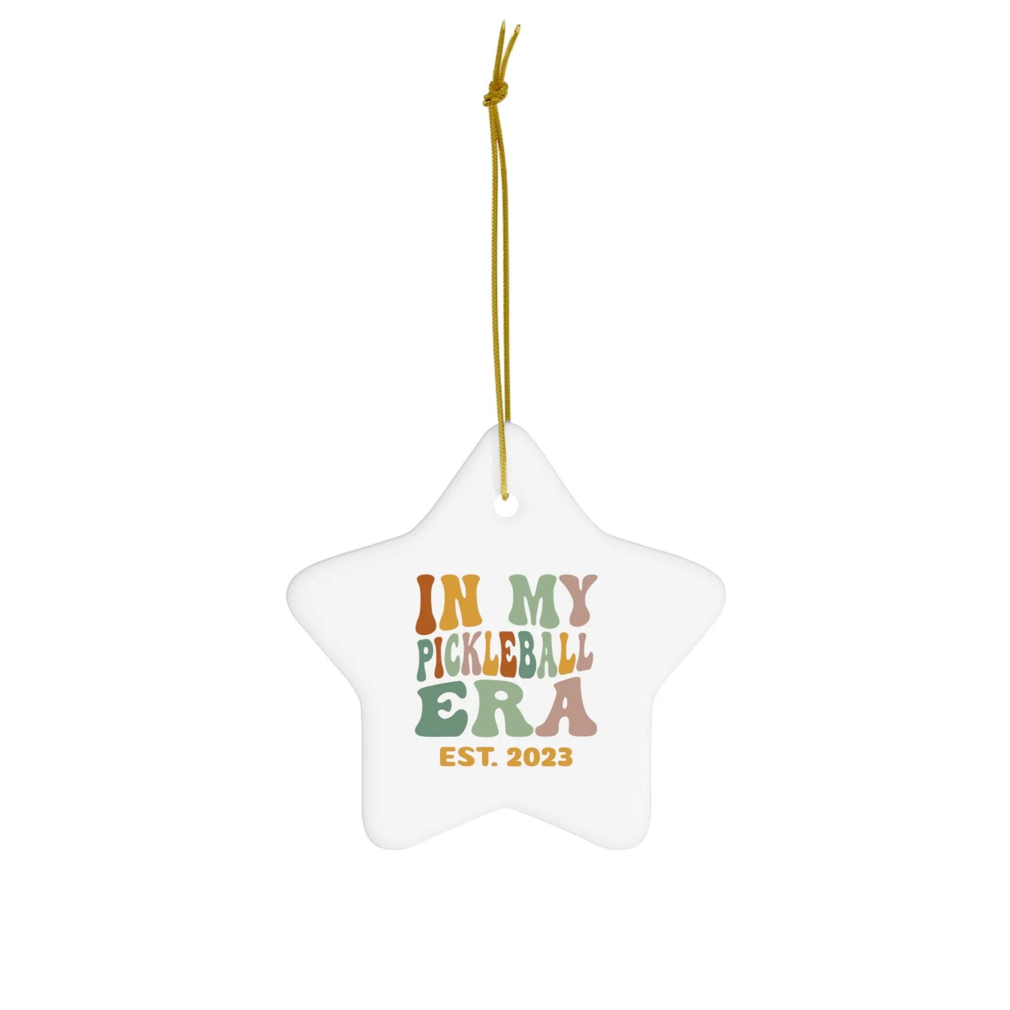 Pickleball Obsessed 2023 Christmas Ornament, In My Pickleball Era Ornament Est 2023, Gift for Pickleball Teammate, Pickleball Friend