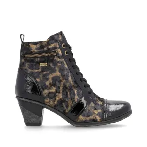 Remonte Ladies Lace Up Low Heel Ankle Boot