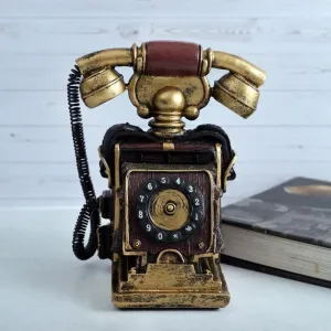 Retro Ring Clock - Brown